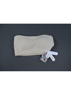 DEAK Beige Strapless Bandeau Bra with Extra Straps 3XL